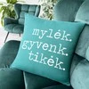 Dekoratyvinė pagalvėlė "Mylėk, gyvenk, tikėk"