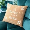Dekoratyvinė pagalvėlė "Namai ten, kur mama"