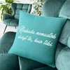 Dekoratyvinė pagalvėlė "Nenustok daryti to, kuo tiki"