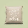 Dekoratyvinė pagalvėlė "Pailsėjusi bosė- gera bosė"