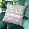 Dekoratyvinė pagalvėlė "Visur gerai, bet namuose geriausia"