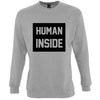 Džemperis "Human inside" (be kapišono)