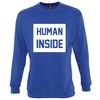 Džemperis "Human inside" (be kapišono)