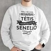 Džemperis "Tik geriausias tėtis paaukštintas iki senelio" (be kapišono)