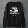 Džemperis "Tik geriausias tėtis paaukštintas iki senelio" (be kapišono)