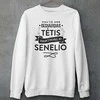 Džemperis "Tik geriausias tėtis paaukštintas iki senelio" (be kapišono)