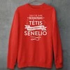 Džemperis "Tik geriausias tėtis paaukštintas iki senelio" (be kapišono)