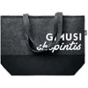 Eko-veltinio pirkinių krepšys "Gimusi shopintis"