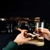 Grafino su stovu ir 4 stiklinių rinkinys "AK-47 MACHINE GUN"