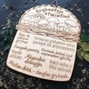Graviruota medinė lentelė "Grybautojo atmintinė"