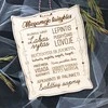 Graviruota medinė lentelė "Miegamojo taisyklės"