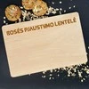 Graviruota medinė pjaustymo lentelė "Bosės pjaustymo lentelė"
