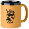 Graviruotas puodelis "Šiluma delne"