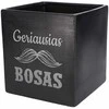 Graviruotas vazonas "Geriausias bosas"