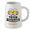 Keramikinis bokalas "Tėtis turi planą"