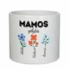 Keramikinis vazonas "Mamos gėlytės" su vaikų vardais