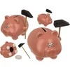 Kiaulė taupyklė su plaktuku "Comic Piggy"