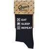 Kojinės "Eat. Sleep. Repeat"