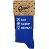 Kojinės "Eat. Sleep. Repeat"
