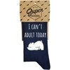 Kojinės "I can't adult today"