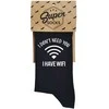 Kojinės "I don't need you I have wifi"