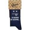 Kojinės "I'd rather be sleeping"