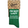 Kojinės "I'm not lazy"