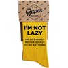 Kojinės "I'm not lazy"