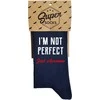 Kojinės "I'm not perfect"