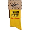 Kojinės "I'm not perfect"