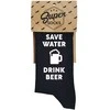 Kojinės "Save water - drink beer"