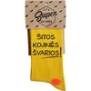 Kojinės "Šitos kojinės švarios!"