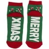 Kojinės su neslystančiu padu "Merry XMas"