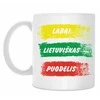 Labai lietuviškas puodelis