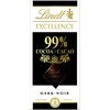 "LINDT EXCELLENCE" juodasis šokoladas (99%), 50 g
