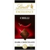"LINDT EXCELLENCE" juodasis šokoladas su aitriųjų paprikų ekstraktu, 100 g