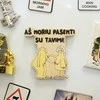 Magnetukas "Aš noriu pasenti su tavimi"
