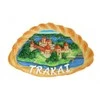 Magnetukas "Trakų pilis" kibino formoje