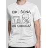 Marškinėliai "Aš koduoju"
