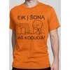 Marškinėliai "Aš koduoju"
