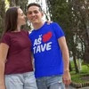 Marškinėliai "Aš myliu tave"