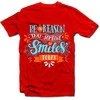 Marškinėliai "Be the reason that someone smiles"