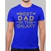 Marškinėliai "Best dad in the galaxy"