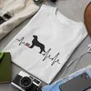 Marškinėliai "Dog heartbeat pulse"