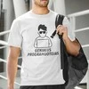 Marškinėliai "Genialus programuotojas"