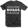 Marškinėliai "Geriausias bosas pasaulyje"