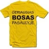 Marškinėliai "Geriausias bosas pasaulyje"