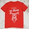 Marškinėliai "Go Home"