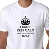 Marškinėliai "I CAN'T KEEP CALM nes tuoj tapsiu Tėčiu"