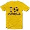 Marškinėliai "I love football"